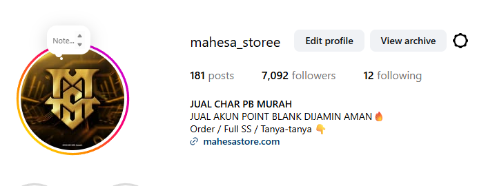 Instagram Profile